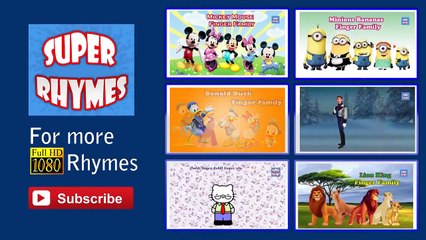 Scoobydoo Cartoon Animation Finger Family Nursery Rhymes For Children