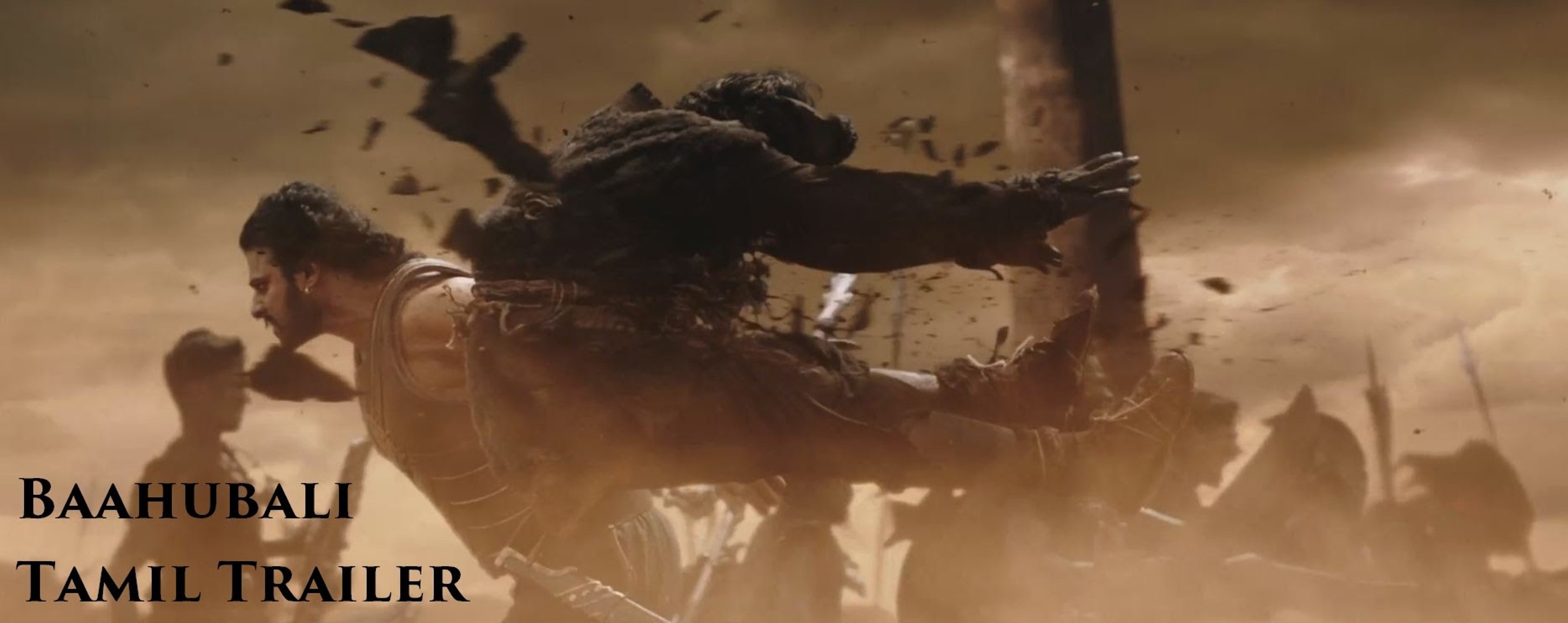 Baahubali À®ª À® À®ªà®² Official Trailer Tamil Ss Rajamouli Prabhas Rana Dagubatti Video Dailymotion
