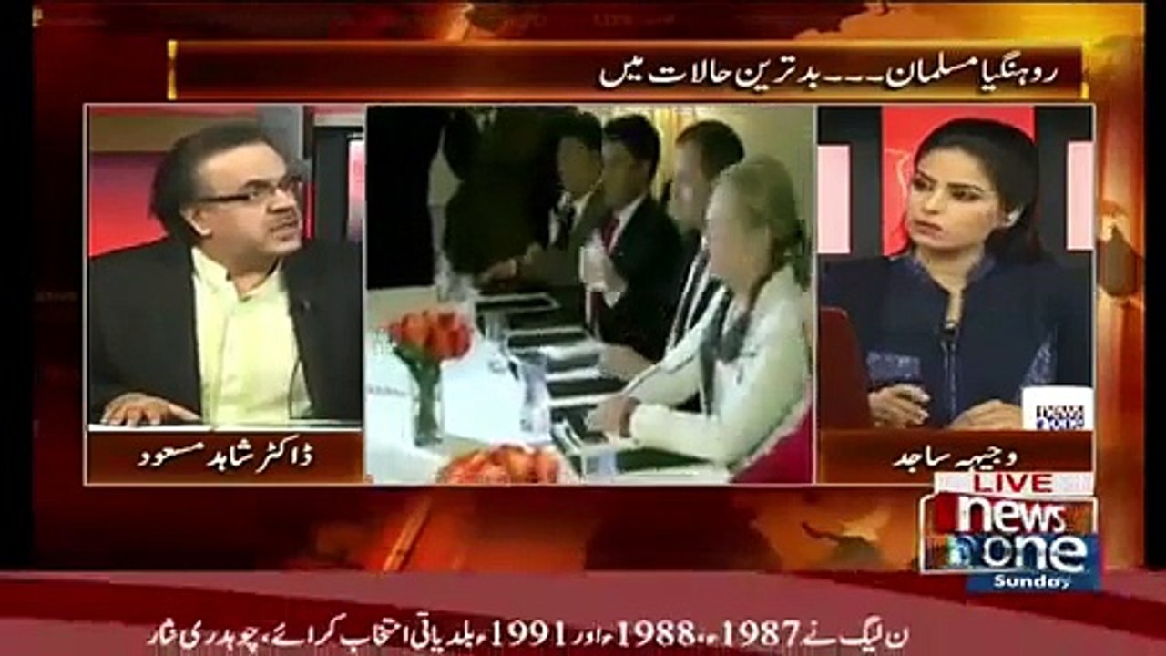 Dr Shahid Masood Analysis On Recent Conditions On Burma