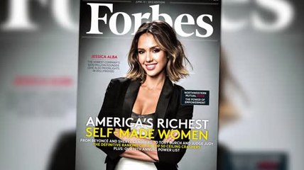 Jessica Alba sale en la portada de Forbes pues su valor personal neto alcanza $200 M