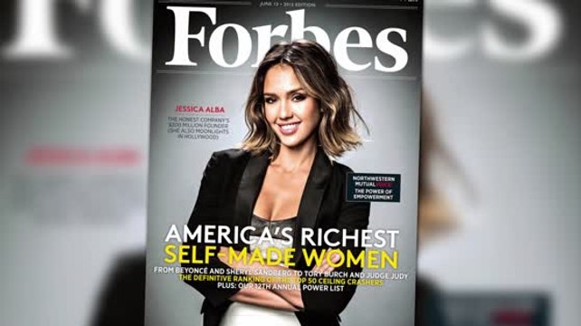 Jessica Alba sale en la portada de Forbes pues su valor personal neto alcanza $200 M