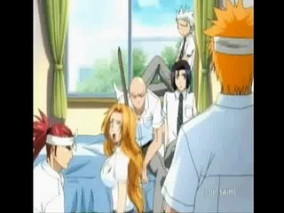 Rangiku + Orihime's Yuri Moment [English Dubbed]