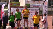 Les podiums du championnat de France de combiné Jeunes, Sport Boules, Langogne 2015