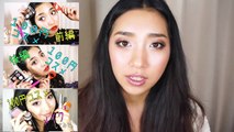 100円コスメでメイクしてみた。/ Japanese Makeup using 100 Yen cosmetics (Eng subs)