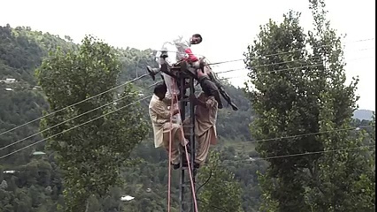 Man died due to electric shock in Azad Kashmir