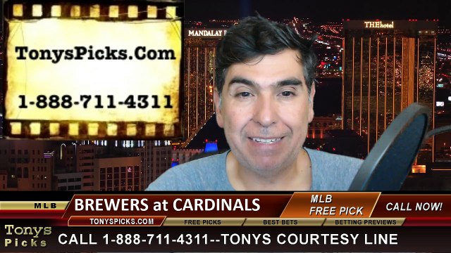 St Louis Cardinals vs. Milwaukee Brewers Free Pick Prediction MLB Odds Preview 6-1-2015