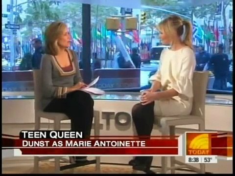 Kirsten Dunst on Today Show