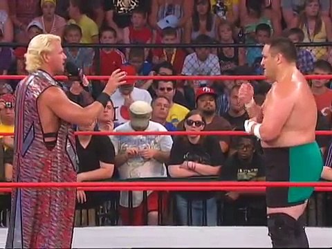 Jeff Jarrett confronts Samoa Joe