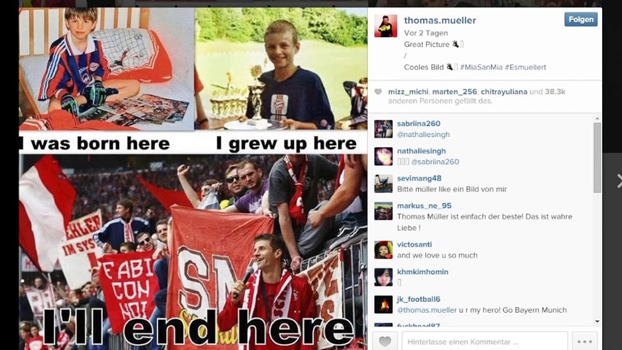 Für immer! Müllers Treuebekenntnis zu Bayern