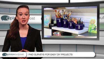 Paid surveys for easy DIY projects