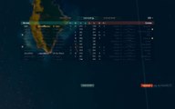 World of Warships Essex gameplay 6 kills (closed beta) (end)