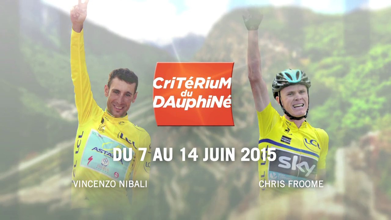 Teaser - Critérium du Dauphiné 2015