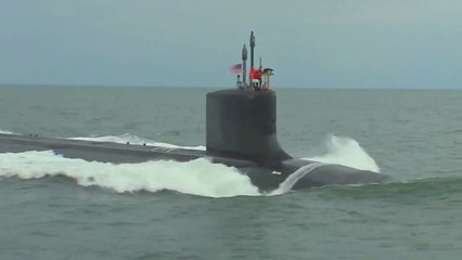 Newport News Shipbuilding - John Warner (SSN 785) Nuclear Fast Attack Submarine Sea Trials
