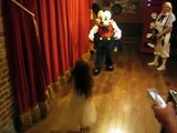 Brooklyn meets Talking Mickey Mouse at Walt Disney World