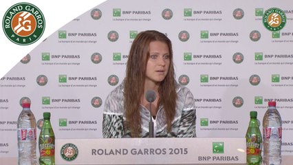 Download Video: Conférence de presse Lucie Safarova Roland-Garros 2015 / 8e de finale