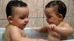 [MEDIUM] Twins Brothers Enjoying Bath Time