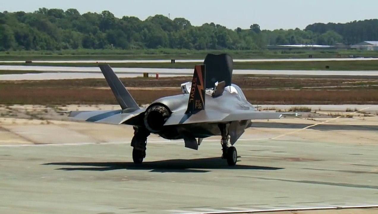 F-35B Vertical Takeoff