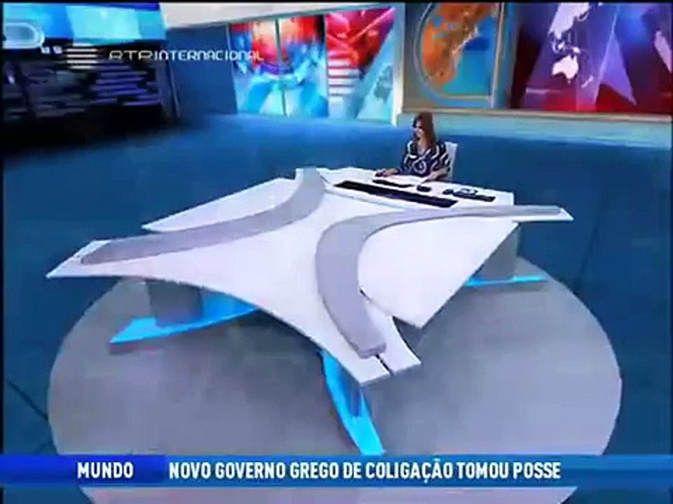 RTP Internacional - Telejornal apresentado por Estela Machado da RTPInformação
