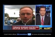 Ringgold Georgia Tornado Live Video Captured via Streambox Live iPhone Mobile Encoder