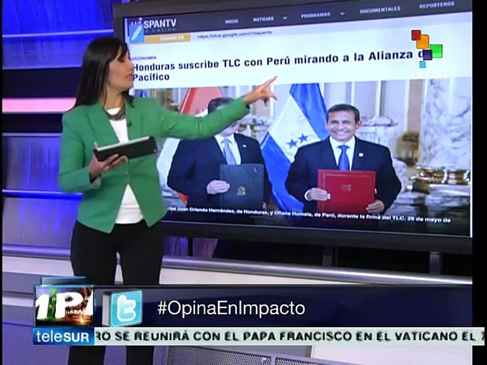 Honduras y Perú firman TLC con miras a la Alian...