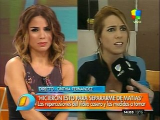 Cinthia Fernández va por todo - video prohibido 2