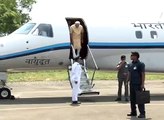 PM Narendra Modi reaches Chhattisgarh