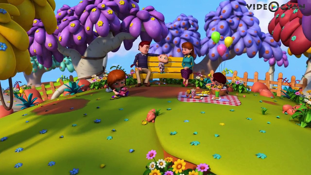 Finger Family Nursery Rhyme   3D Finger Family By Videogyan