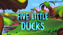 Five Little Ducks   Nursery Rhymes   3D Rhymes By Videogyan