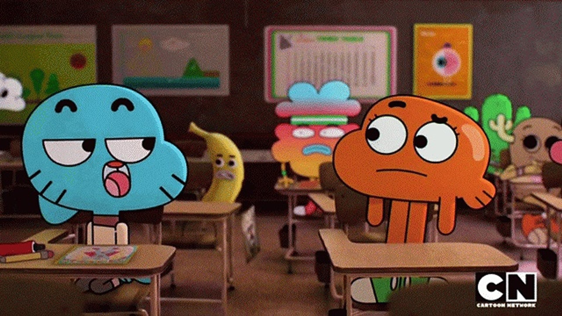 The Amazing World Of Gumball Season 3 Episode 37 The Downer Full Episode Video Dailymotion