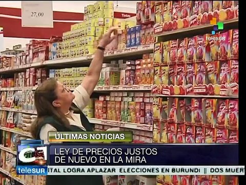 Venezuela: expectativa por cambios en Ley Orgánica de Precios Justos