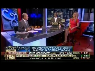 Stew Vs Stu - The Daily Show's Jon Stewart Make Fun Of Stuart Varney (Agian)