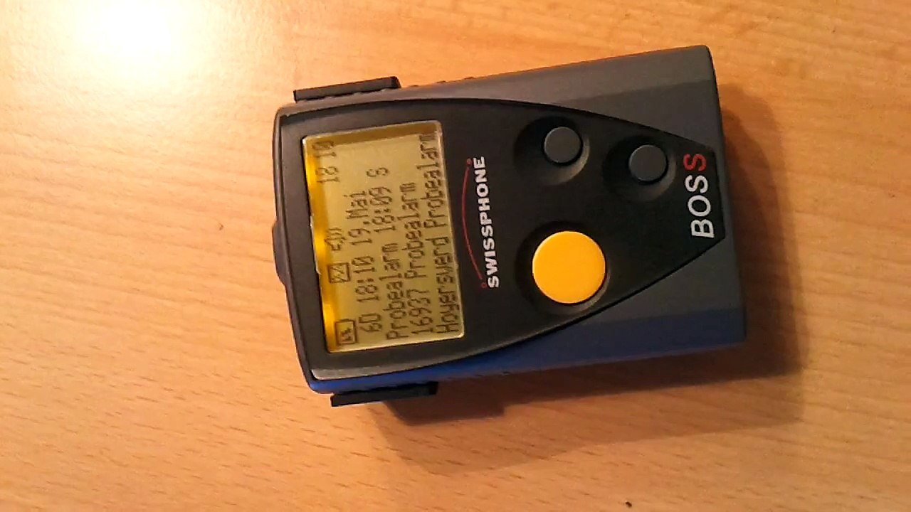 Probealarm Swissphone Boss 925V