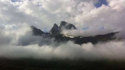 PIC DU MIDI D'OSSAU, vue depuis le col du Pourtalet (64)