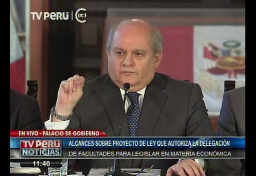 Pedro Cateriano no hará cuestión de confianza en pedido de facultades