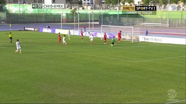 0-1 Carlos Cisneros Goal - China vs Mexico - Toulon U20 Tournament 01.06.2015