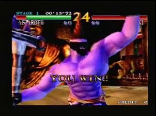 Soul Calibur - Astaroth playthrough