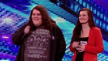 Jonathan and Charlotte - Opera Duo @ Britain's Got Talent 2012 Auditions