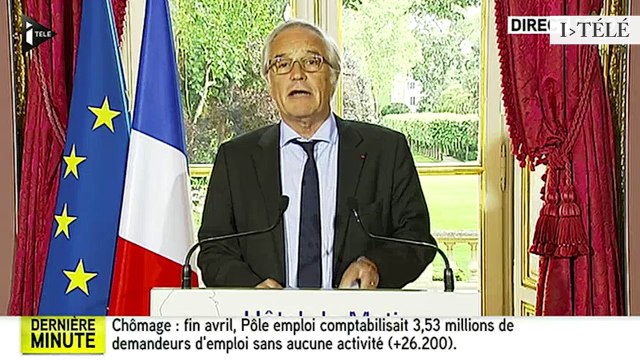TextO’ : François Rebsamen Le chômage a augmenté de 0,7% soit une hausse de 26 200 personnes.