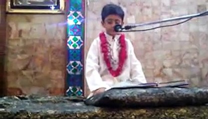 New Manqbat : Kafi Hai Ye Samjhne Ko Rutba Hussain Ka . by (Syed Qalbe Abbas Naqvi)