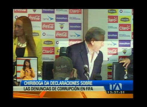 fútbol Luis Chiriboga sobre corrupción en FIFA