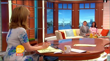 Susanna Reid Running in Heels