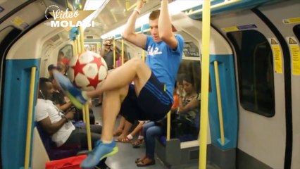 FUTBOL TOPU İLE İNANILMAZ VURUŞLAR VE HAREKETLER_1