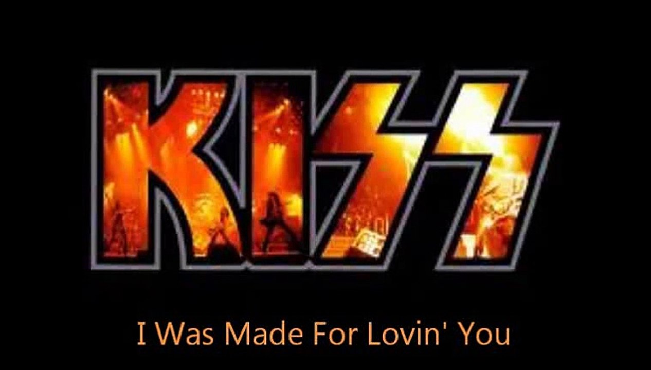 KISS I Was Made For Lovin' You (lyrics)