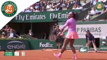 Temps forts S. Williams - S. Stephens Roland-Garros 2015 / 8e de finale