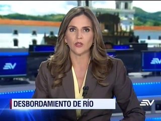 Daños por desbordamiento de río en Pastaza