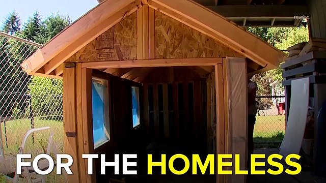 This 9-Year-Old's Hobby? Building Shelters For The Homeless