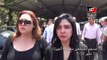 روجينا ونهال عنبر في جنازة حسين الامام: فقدنا فنان وإنسان عظيم