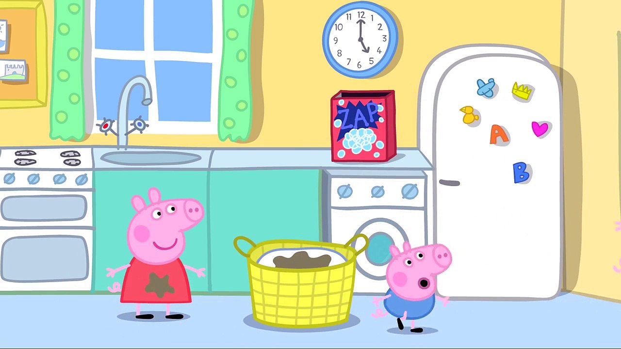 Peppa Pig  Washing (Football Episode!)