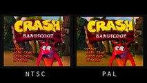 PAL vs. NTSC! - Crash Bandicoot (PSX)