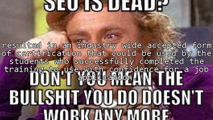 Search Marketing Training and Certification